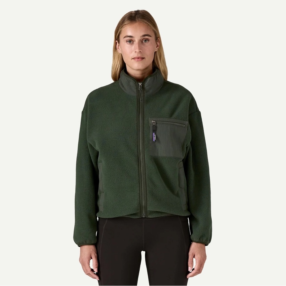 Patagonia Synchilla fleece jacket in black - Picture 2 of 6